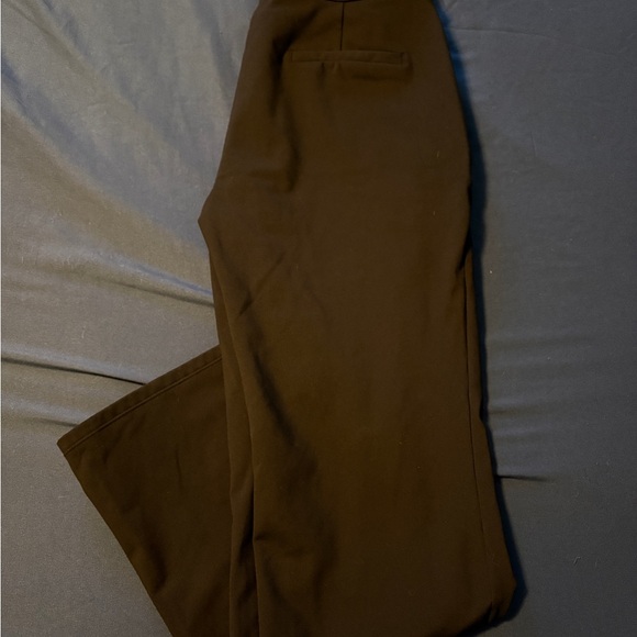 NWOT Mid rise fleece work flare pants size S - Picture 4 of 6